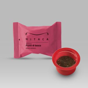 Mitaca ceai de fructe de padure cuti 45 buc